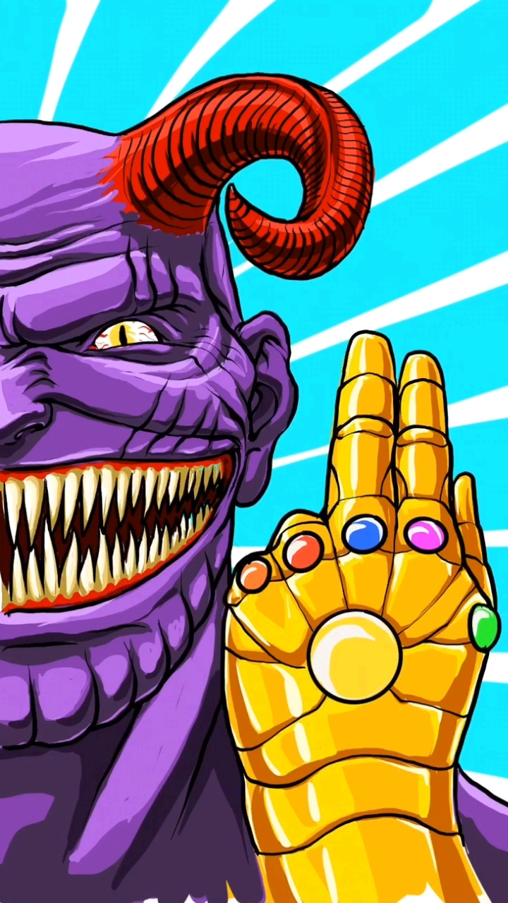 灭霸毒液撒旦合体,来合拍吧