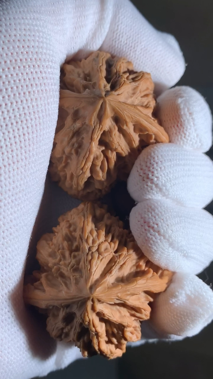 文玩核桃#火焰狮子头.