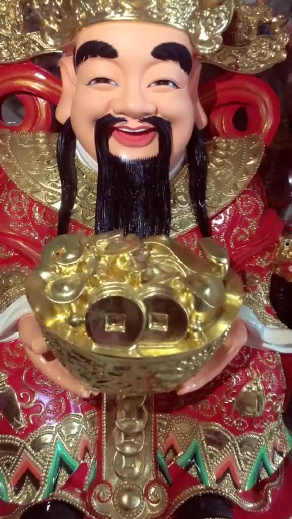 见者是缘分用你们发财的小手点点爱心财神请回家恭喜发财