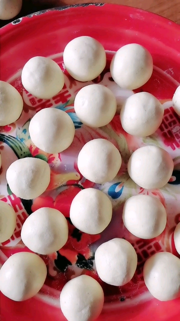 舌尖上的旅行#农村老家做粘饽饽喽!