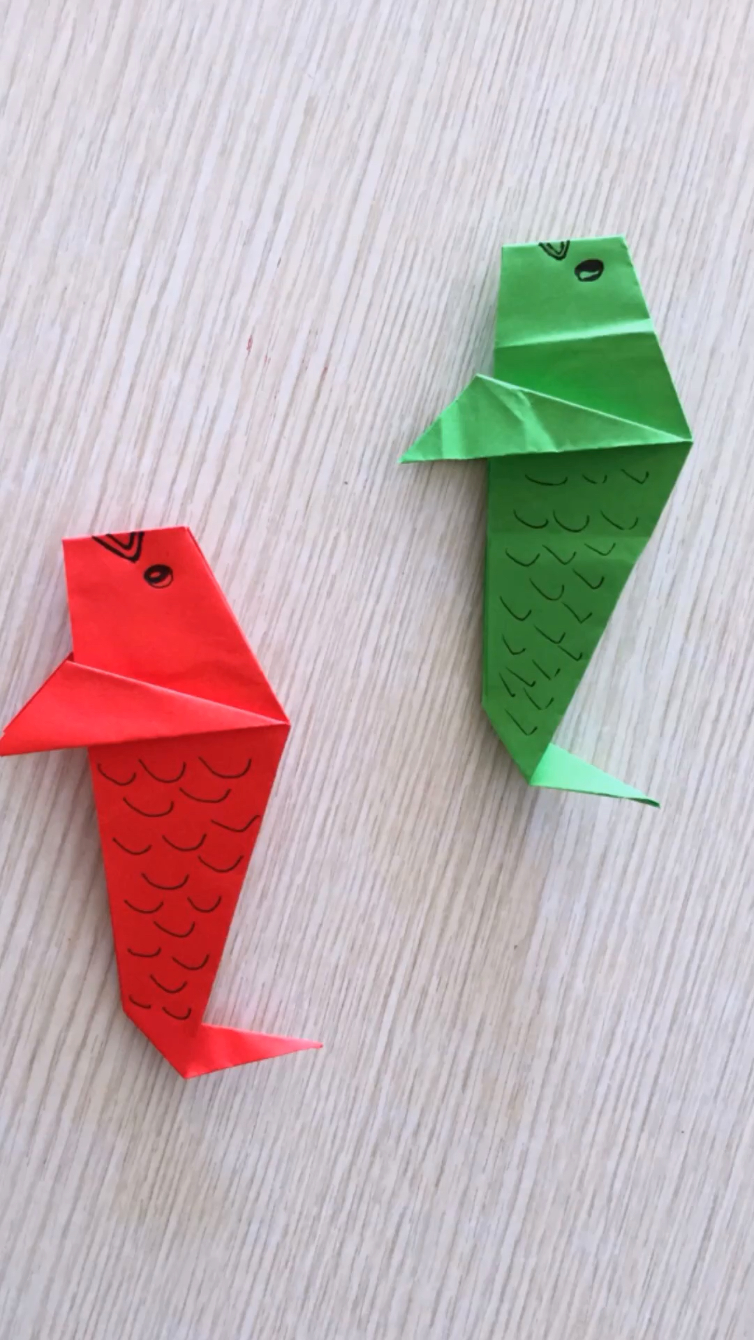 手把手带你玩转亲子折纸～锦鲤