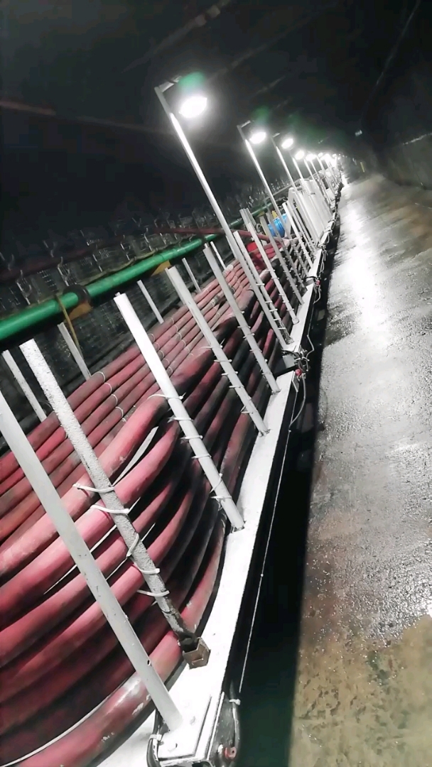 井下标准盘放电缆