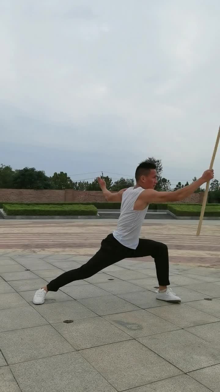 武术棍法来一套,拍摄不易感谢支持.