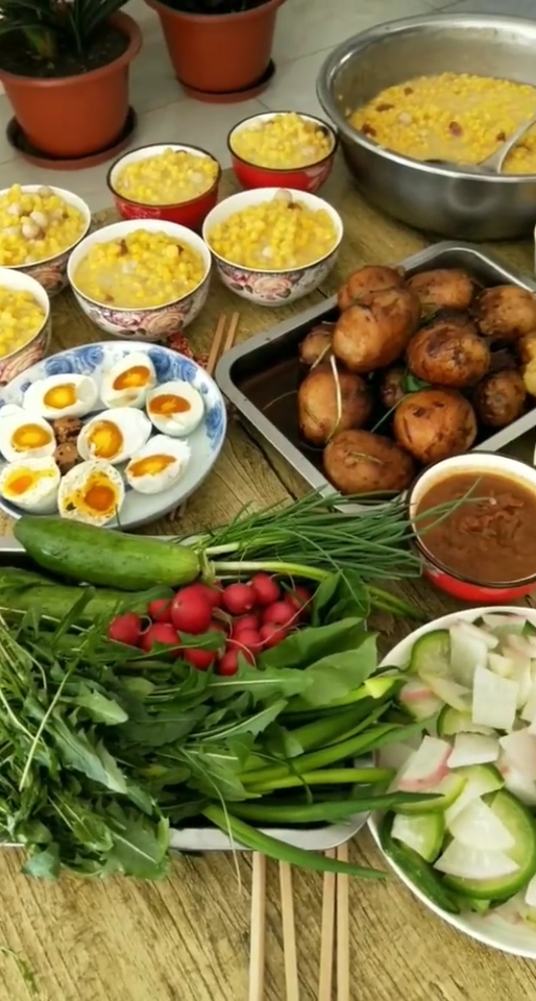 戏精大pk#这样一桌的纯绿色饭菜你喜欢吗?