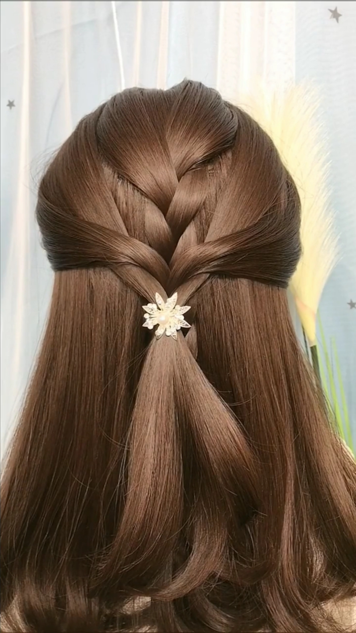 超好看的,半披肩发!