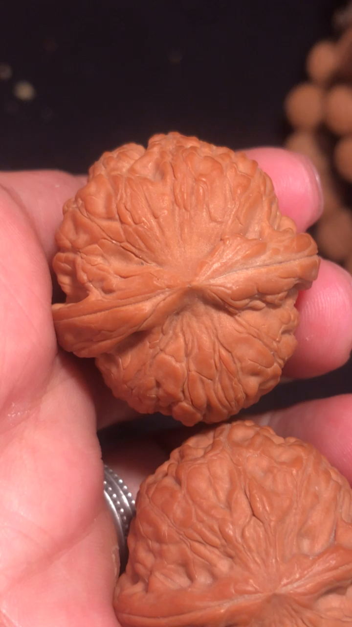 文玩核桃#超稀有的平谷元宝