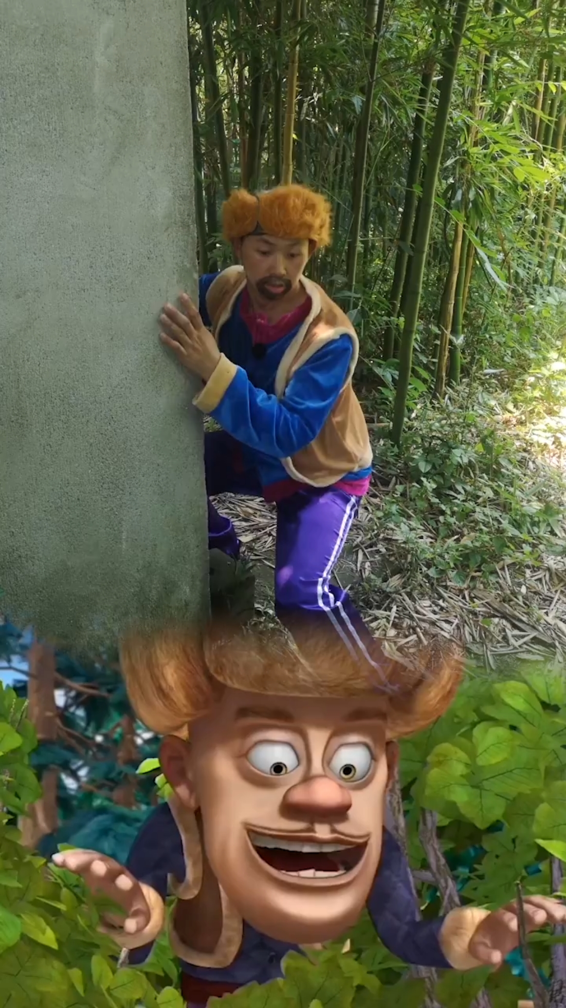 熊出没之真人版光头强去探险寻宝第九集.
