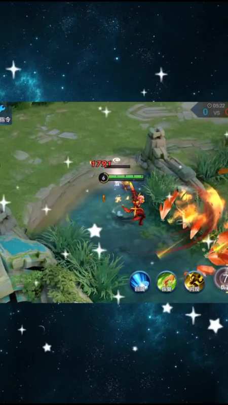 王者三千星斩杀国服河蟹wo的高能瞬间-全民小视频