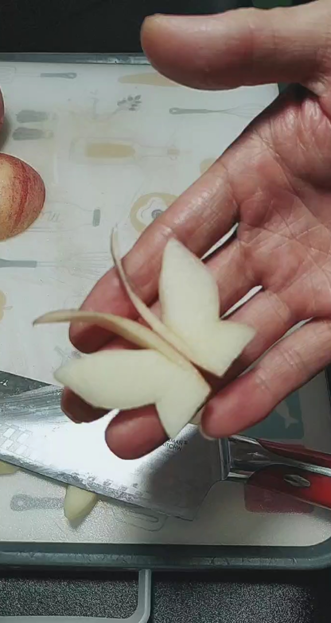 我要上热门#苹果最美切法