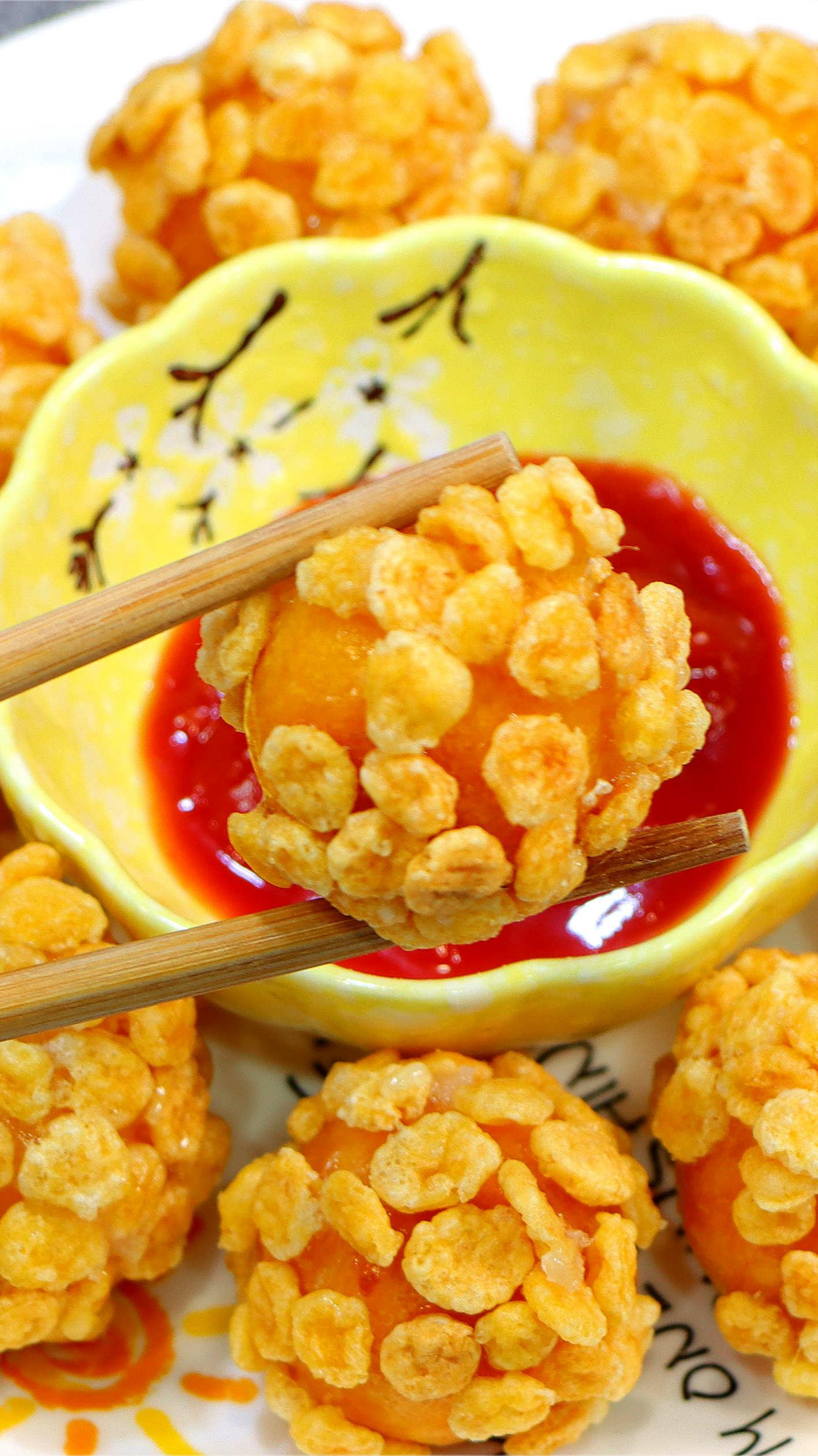 我要上热门#年夜饭必备菜"黄金万两"香甜酥脆,一大盘上桌瞬间就光盘