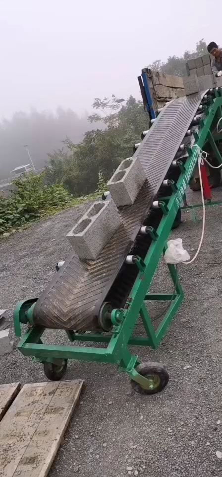 砖厂上砖装车输送机