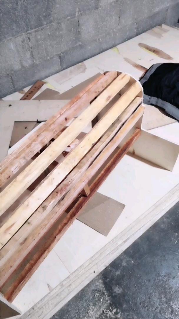 沙发木架制作过程