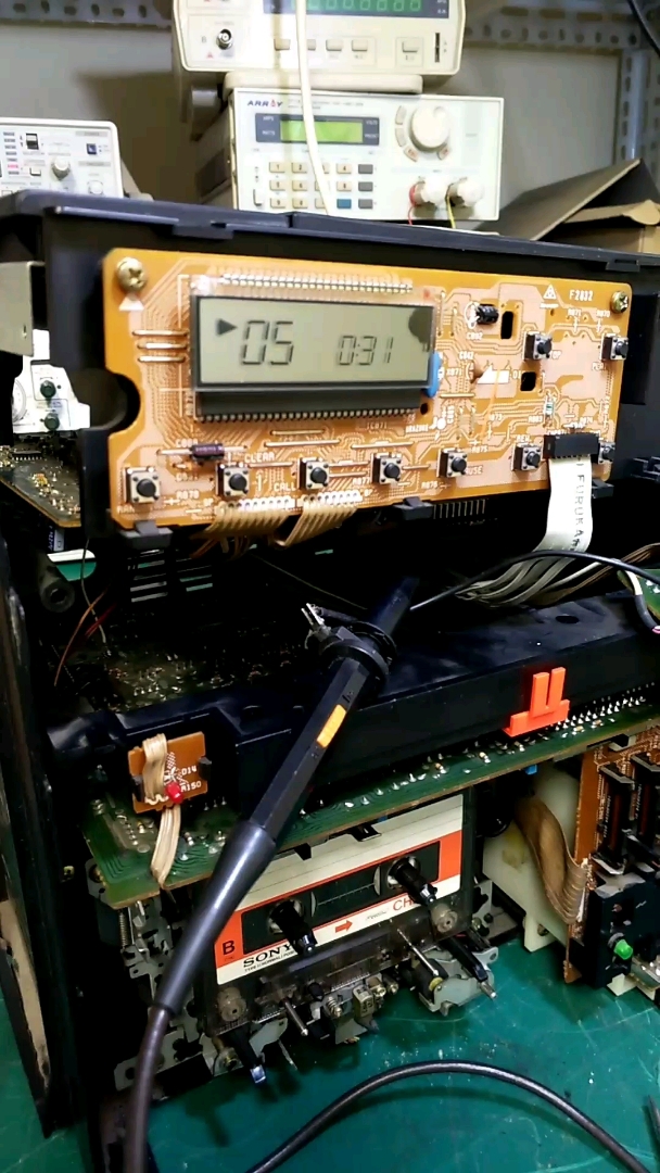 修理调试夏普音响cd聚焦寻迹