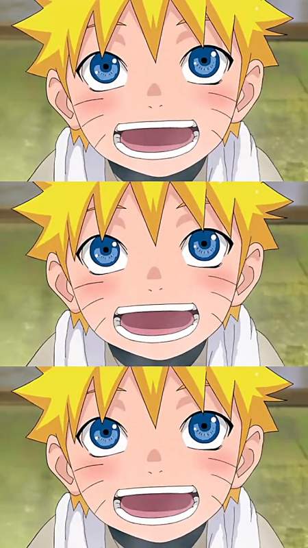 鸣人帅#鸣人小时候巨可爱啊