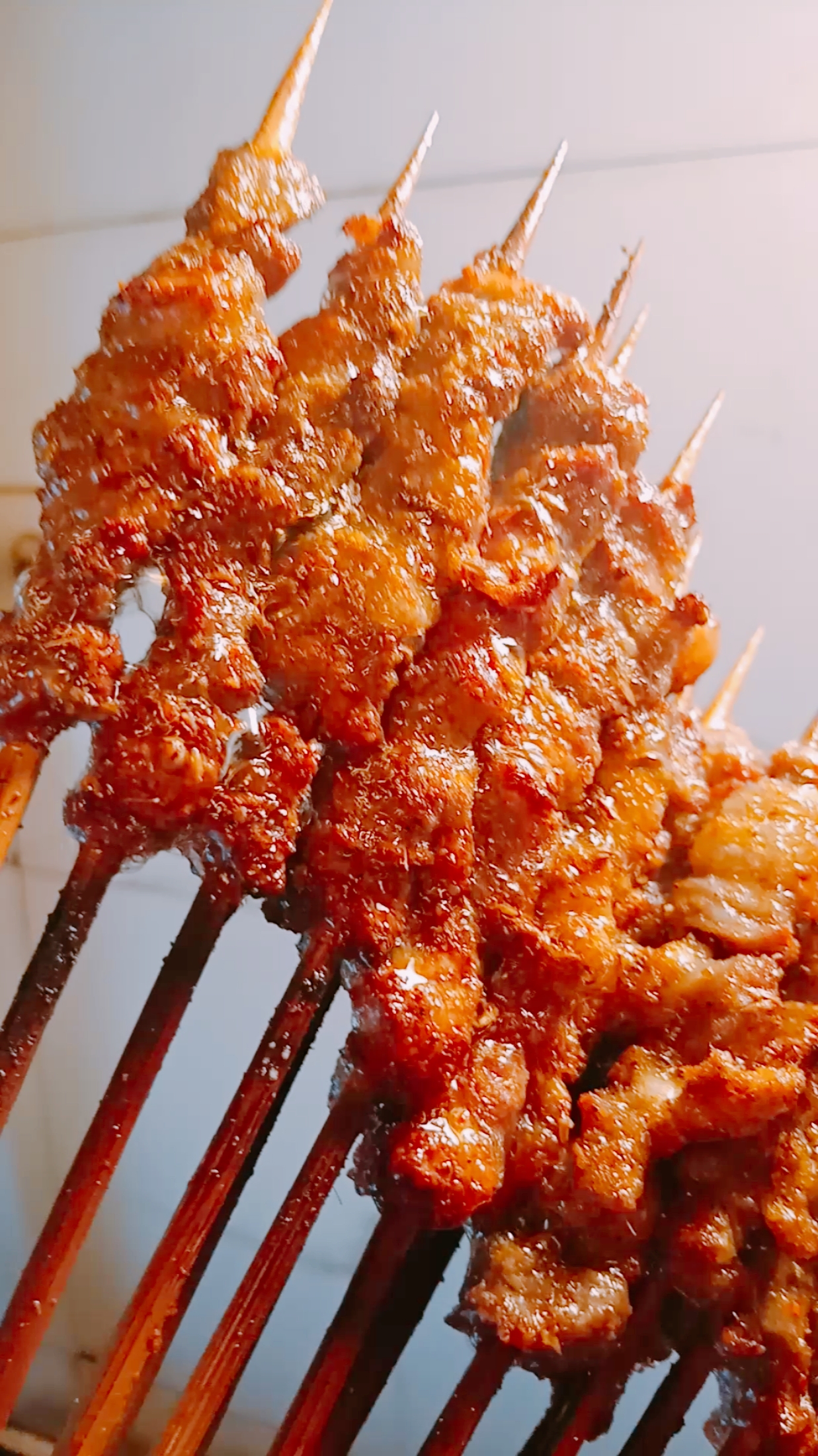 万物皆可烧烤#蜜汁羊肉小串