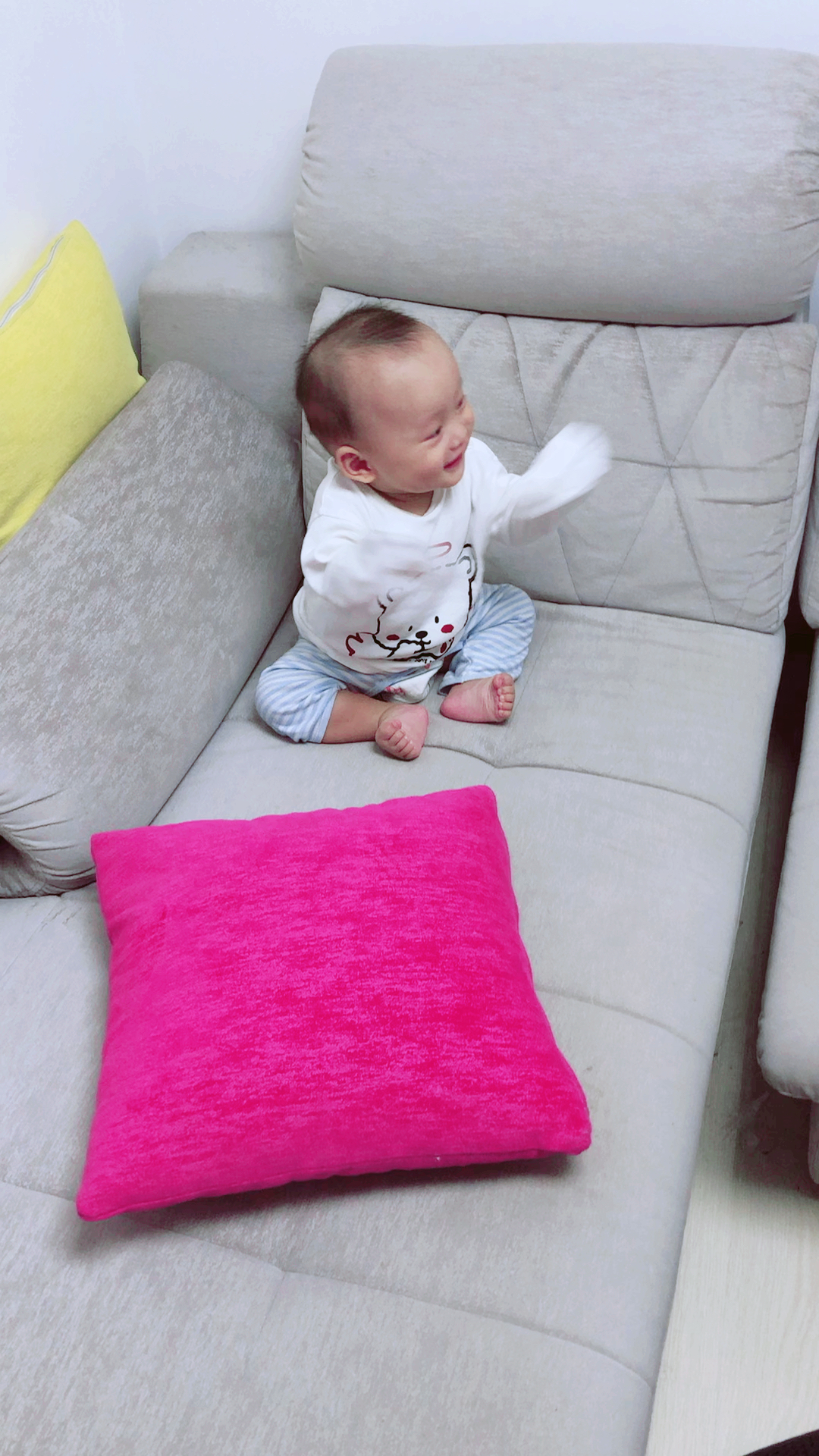 最美笑容征集#娃娃笑的好可爱!