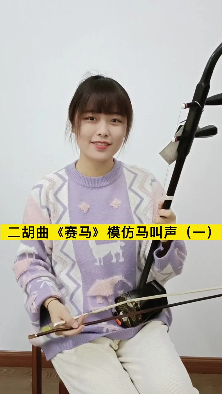 汉韵二胡二胡曲赛马模仿马叫声一二胡原创二胡教学乐器演奏传统文化