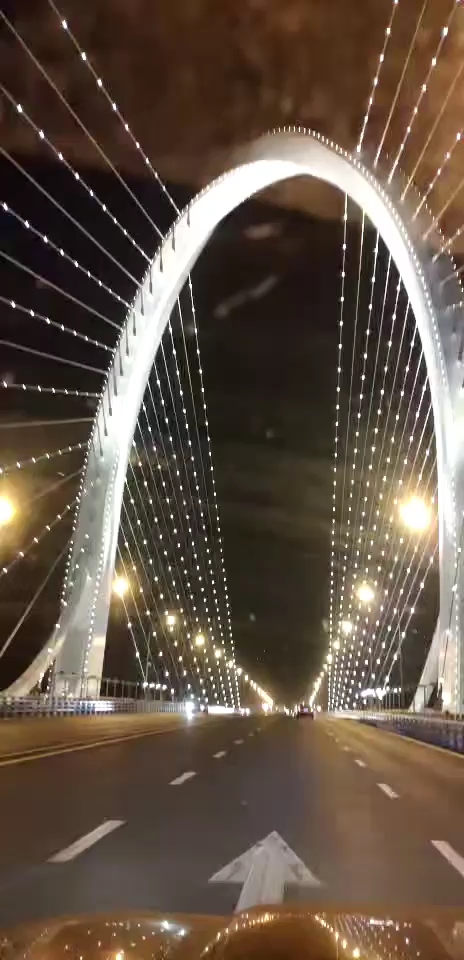 指环桥,也称柳州网红桥