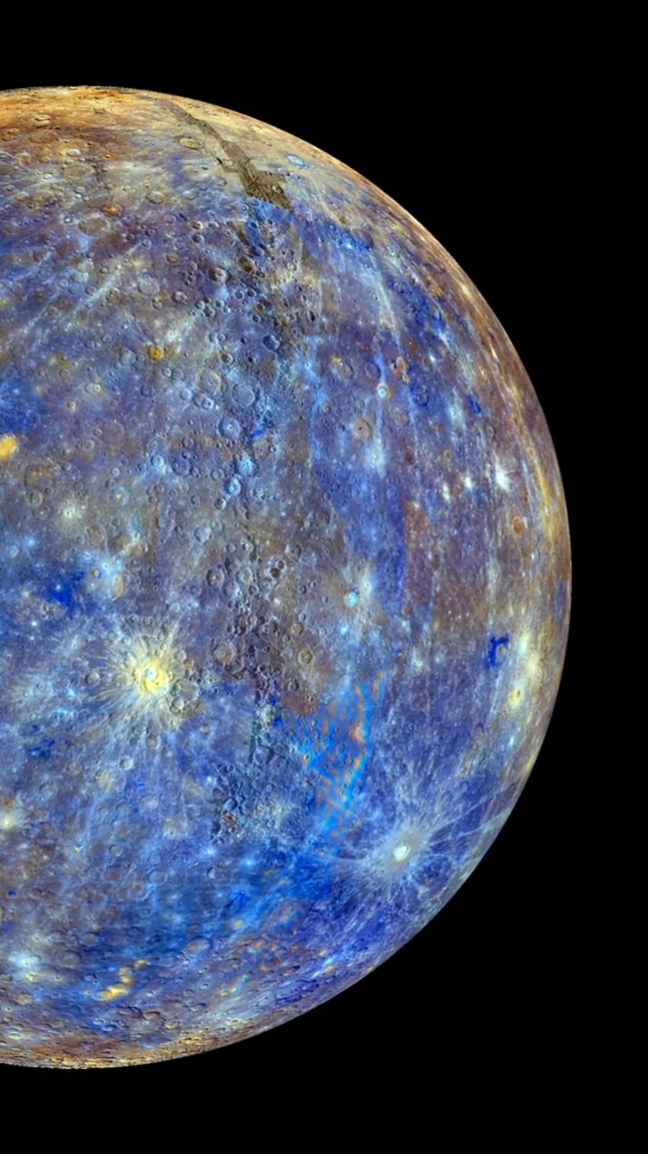 宇宙探索#近距离感受下距离太阳最近的星球–水星,以及它的声音