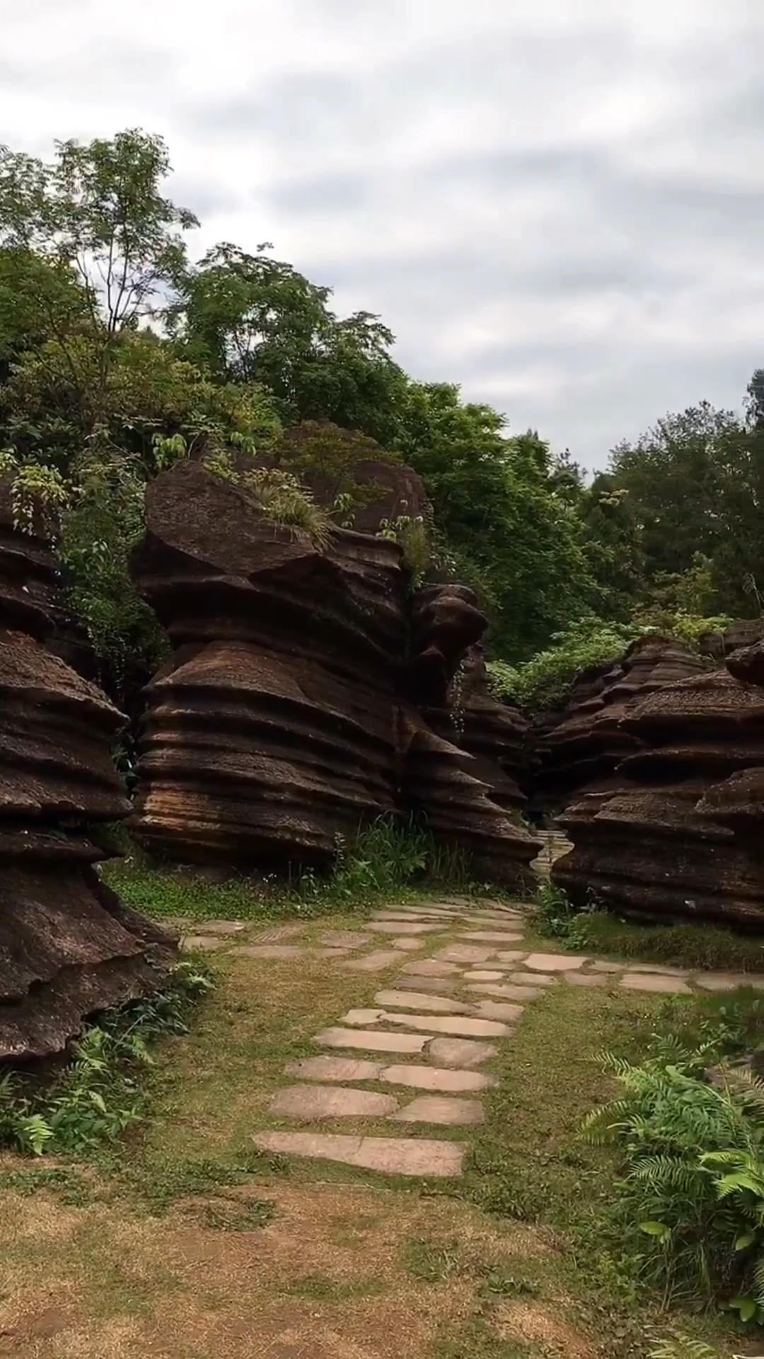 新剧招摇拍摄地,湖南湘西红石林