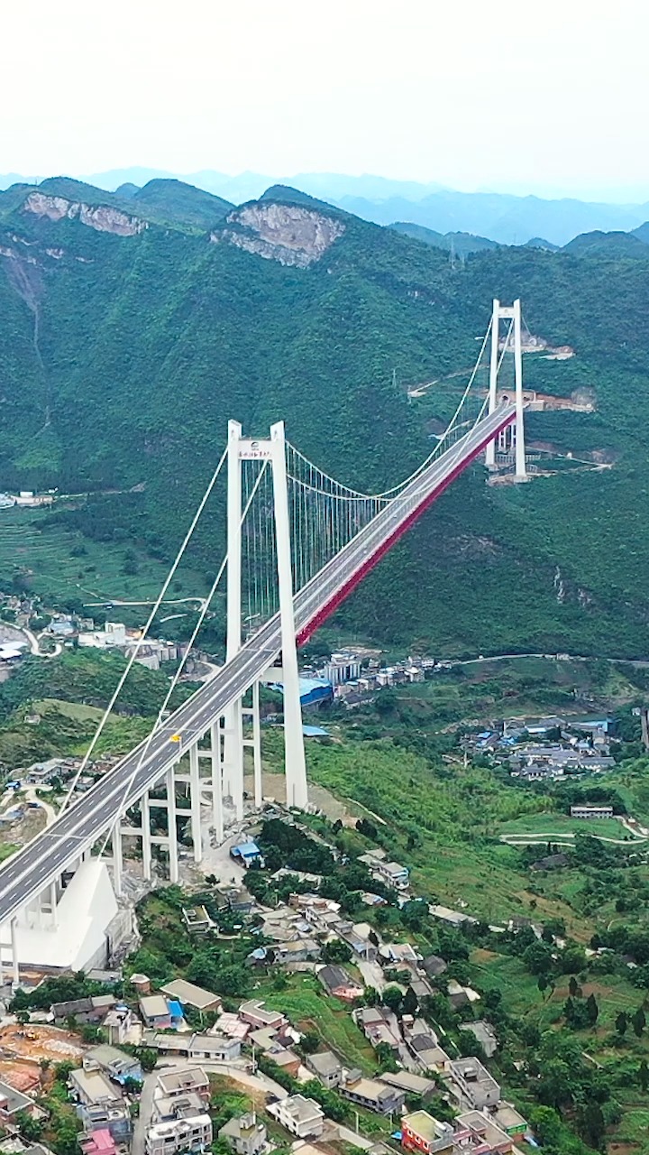 赤水河红军大桥,贵州四川交界具有历史意义的特大桥,看得我热血沸腾