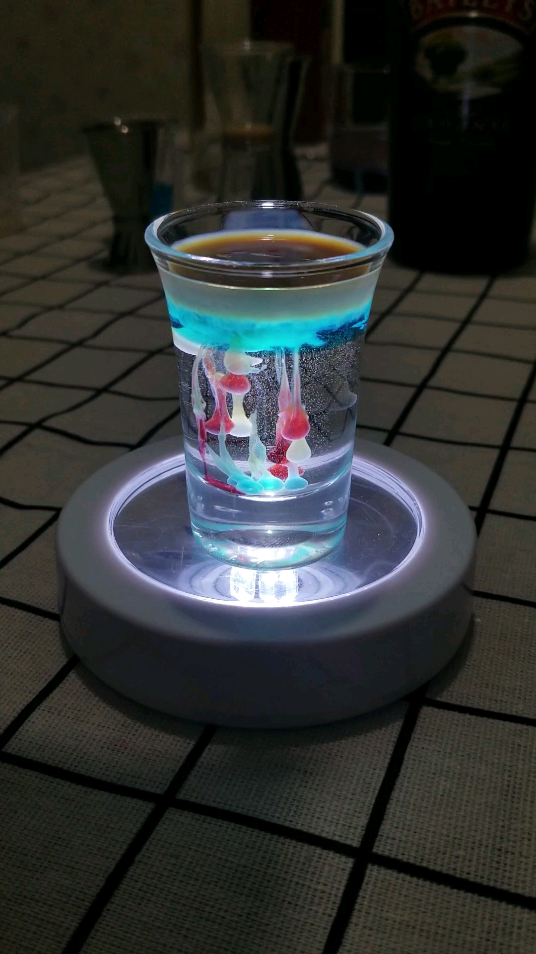 双色水母,希望给你们带来欢乐