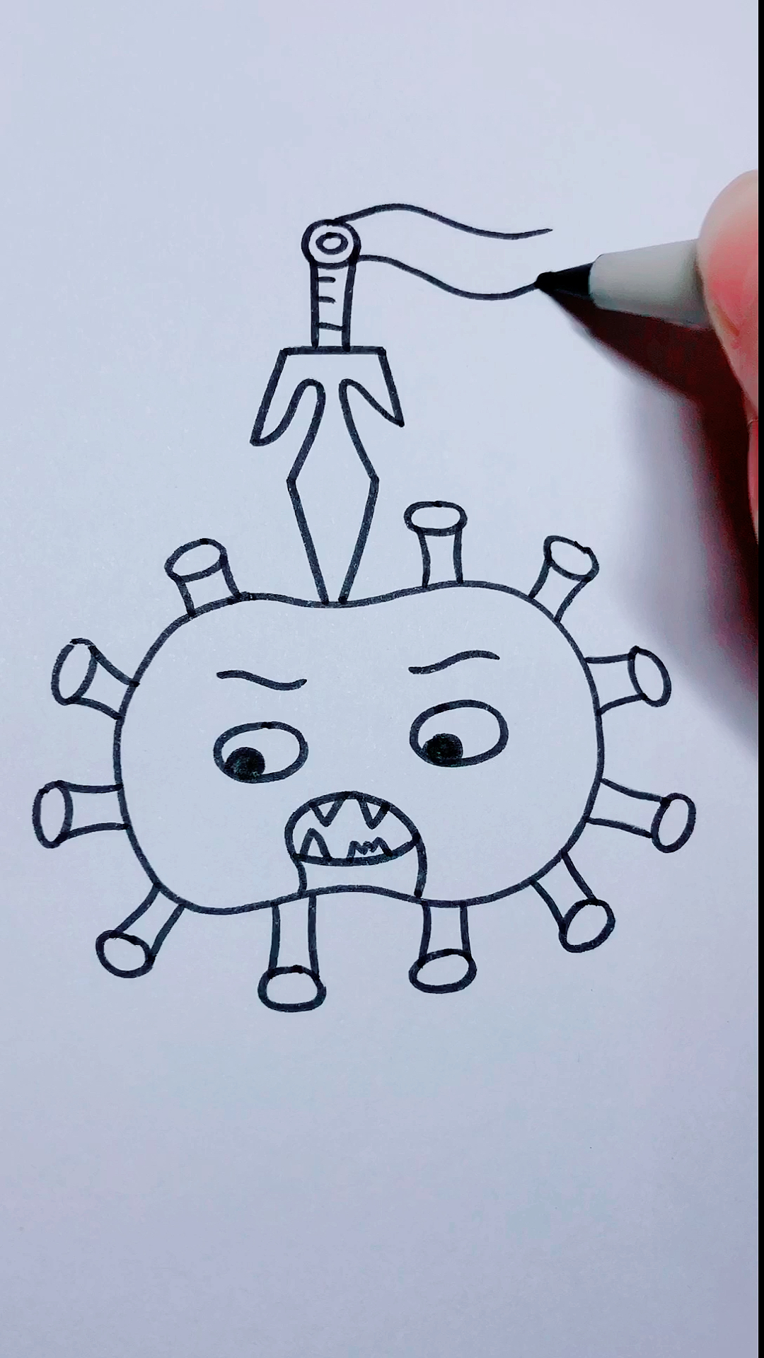 我要上热门#打败病毒