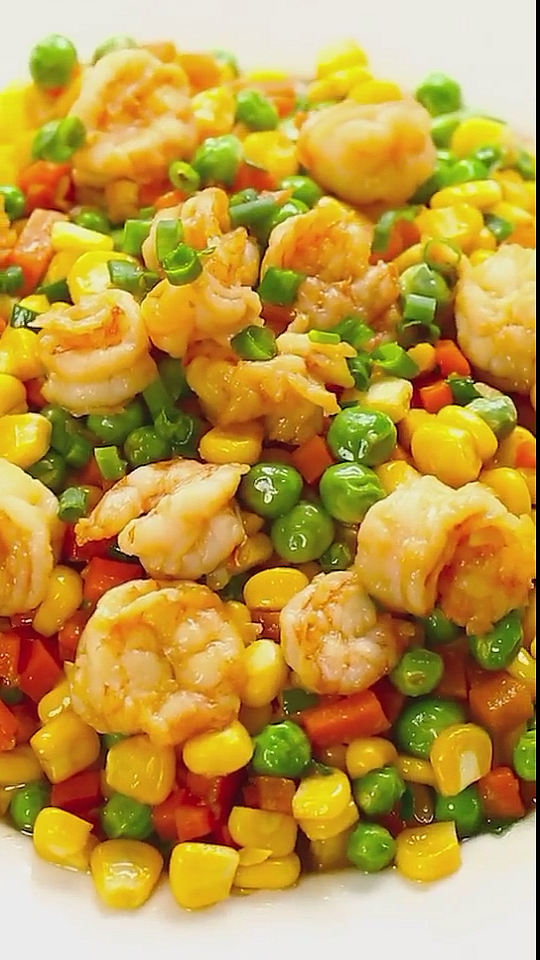 试着做做五彩虾仁丁吧,简单又好吃
