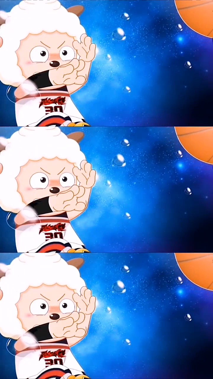 懒羊羊开始领域,投出三分球