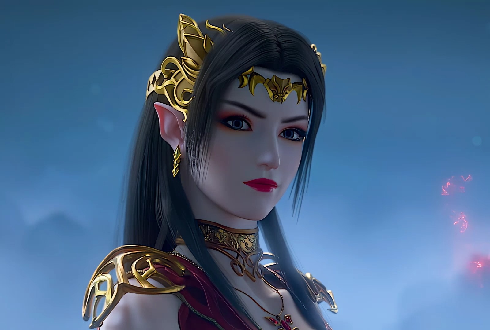 国漫#美杜莎女王也太飒了!