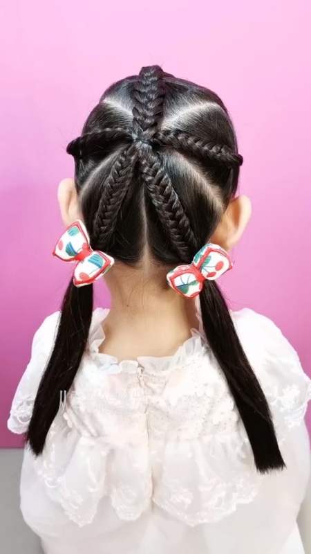 来谁说想要这个五角星的发型