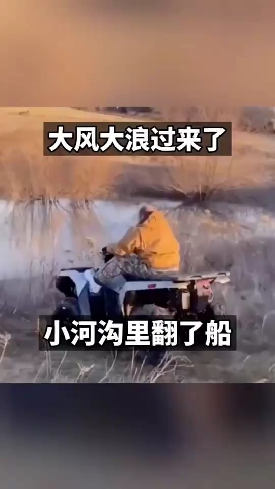 搞笑配音#大风大浪都过来了,却在小水沟里翻了船