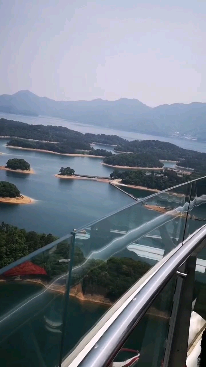 五一出游记#五一假期～庐山西海玻璃观光塔风景区,优雅清晰