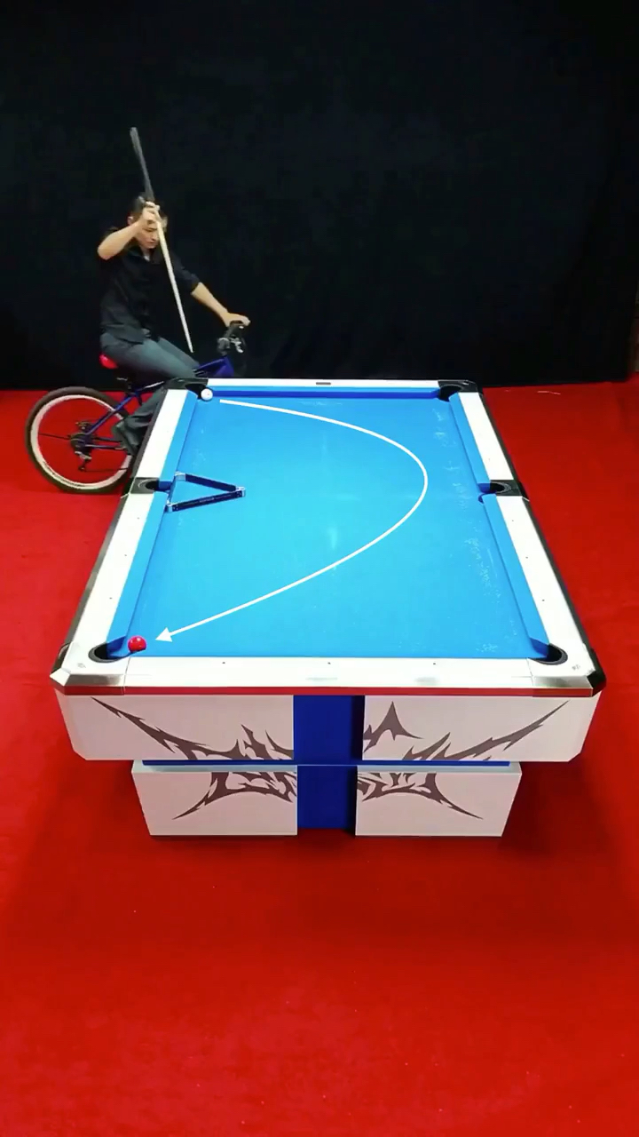 民间艺术#花式台球玩出新高度