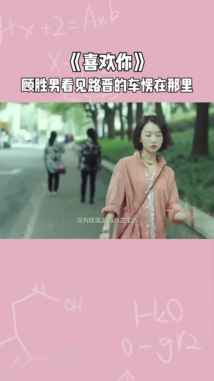 喜欢你顾胜男在街边遛狗看见路晋的车愣在那里