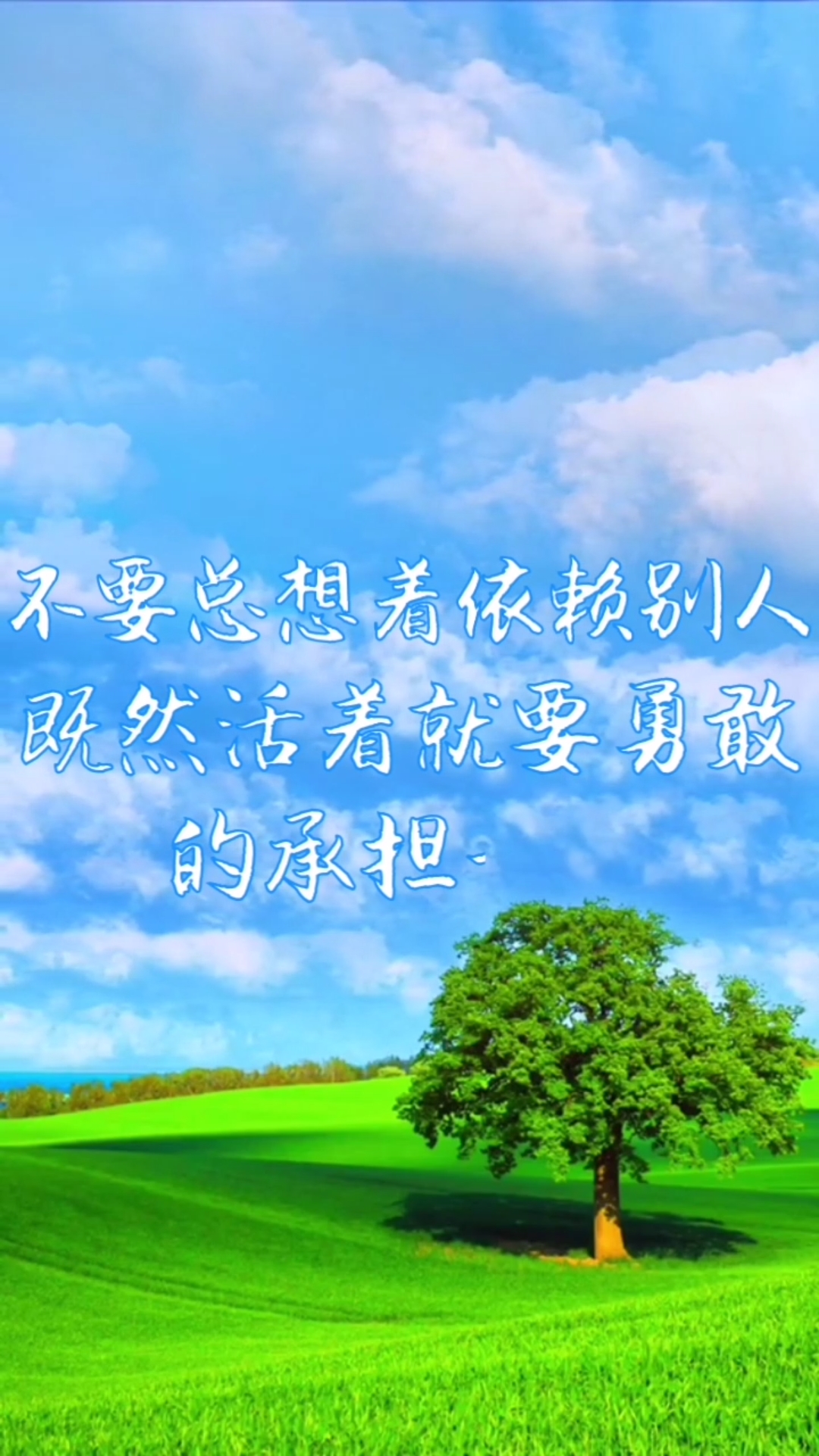 情感故事#生活酸甜苦辣 自己尝,风风雨雨靠自己