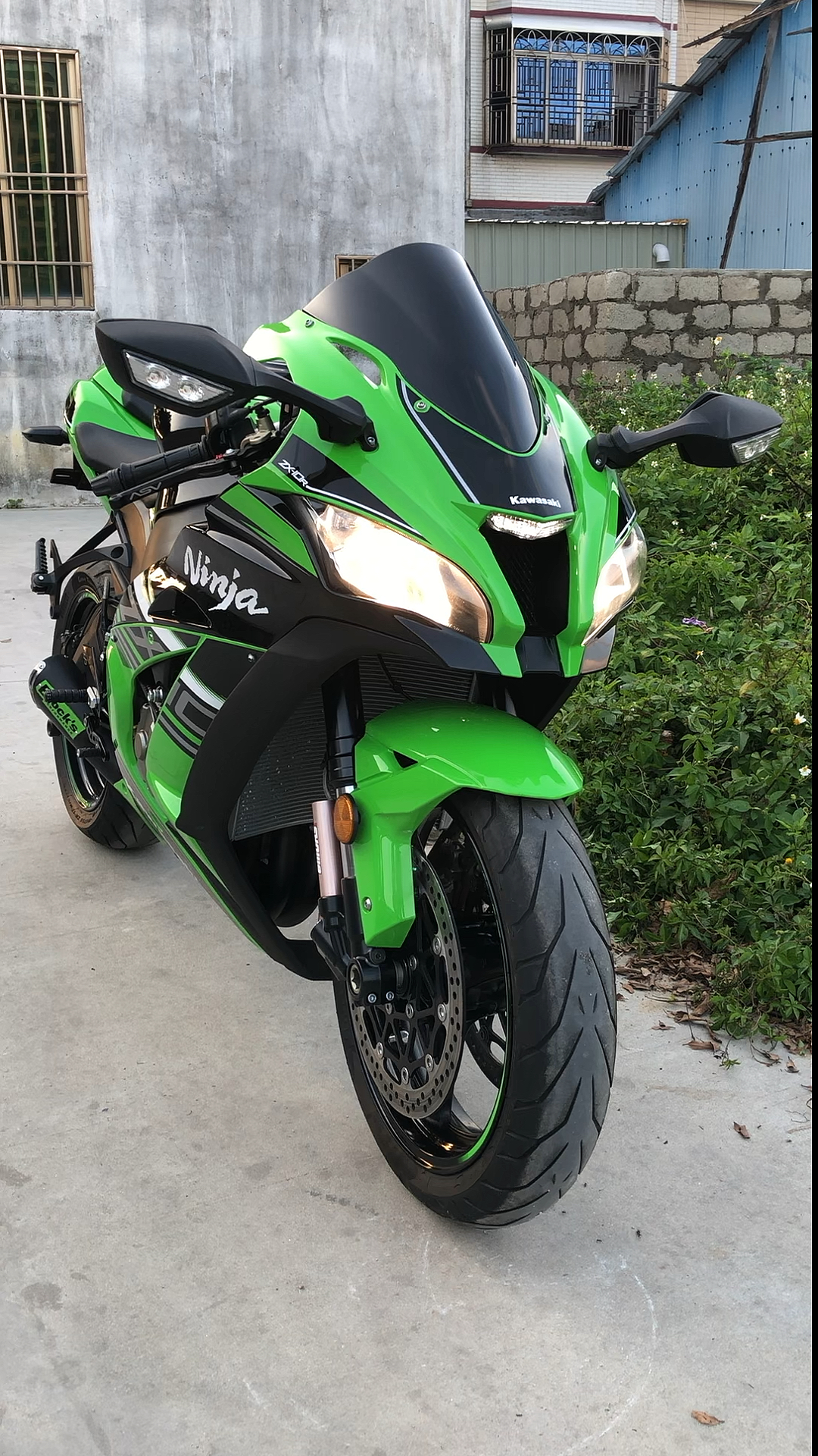 川崎大牛#川崎大牛zx-10r 布鲁斯排气