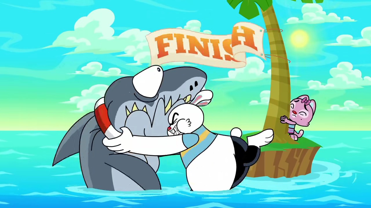 鲨鱼居然是最好的减肥教练,兔子瘦了,可女朋友胖成了猪