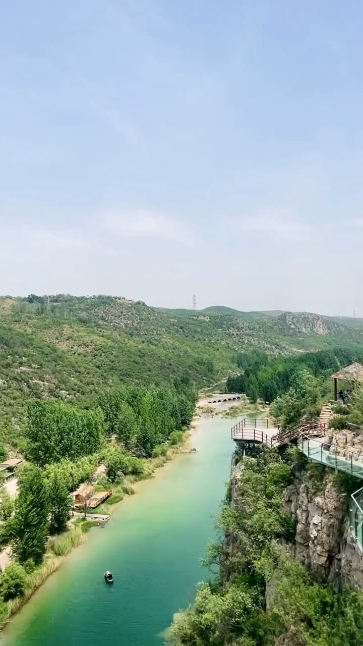 濮阳周边游 来淇河谷记得一定要去玩玻璃滑道!真的