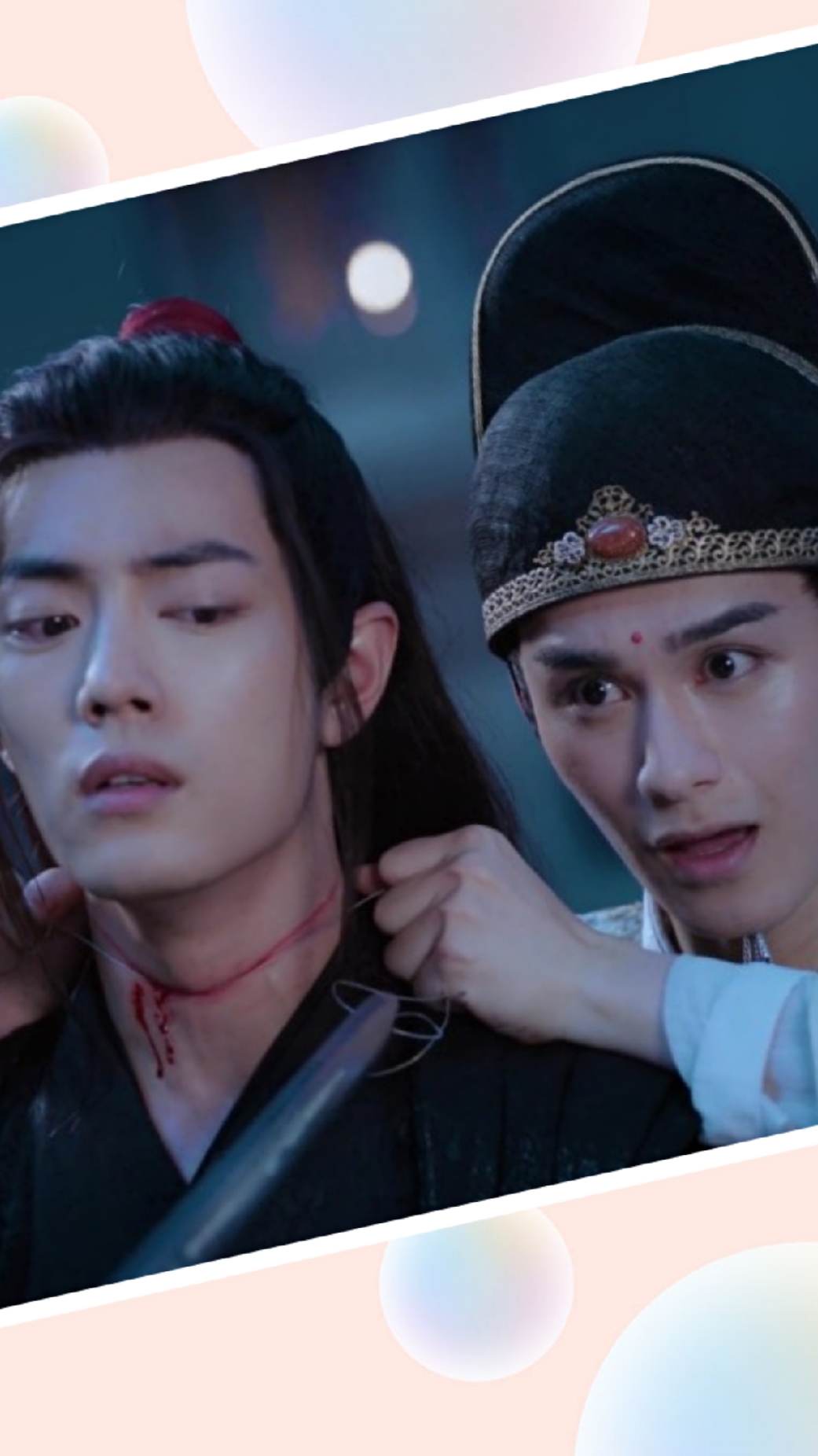 你好,九月#魏婴受伤,你看蓝湛的眼神,还有多少没走出来的