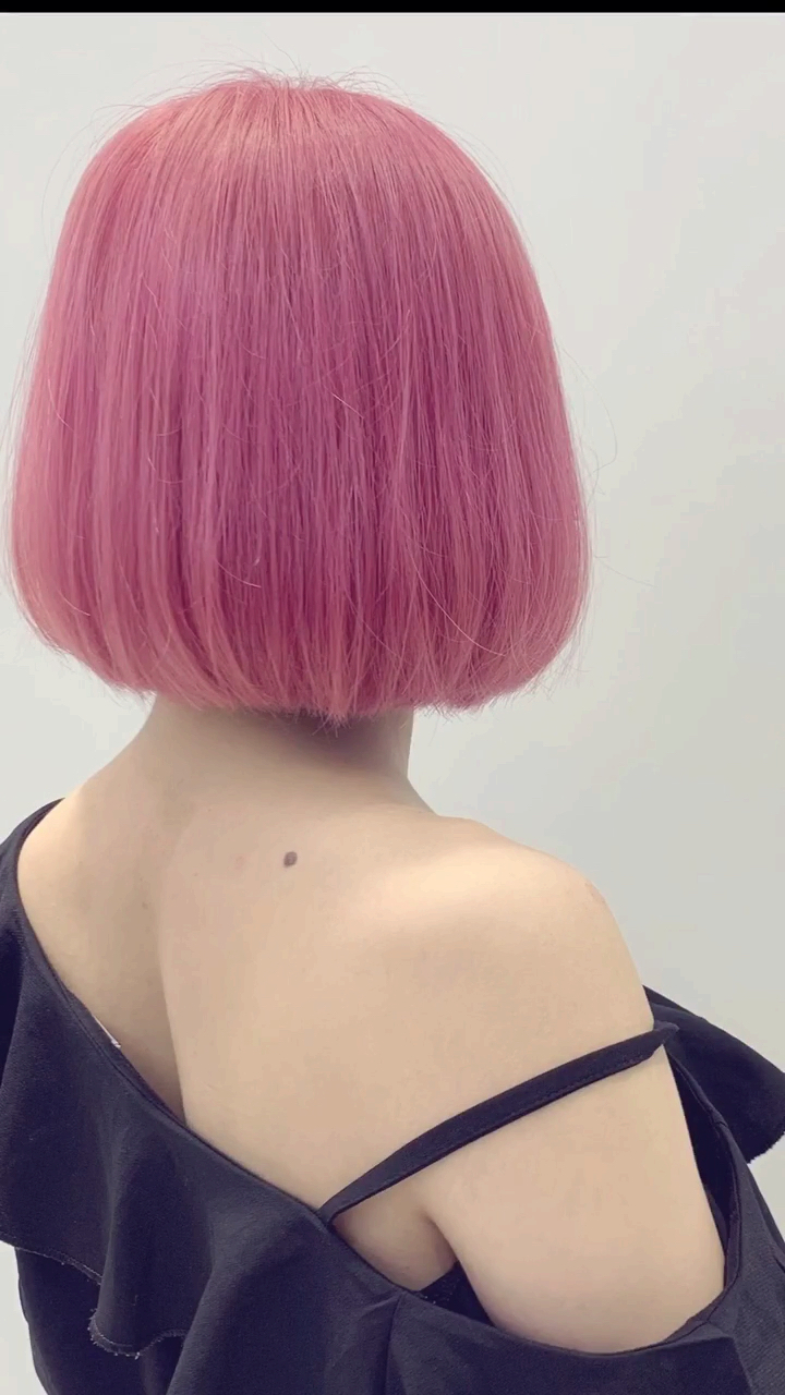 寻找最牛手艺人#樱桃粉发色