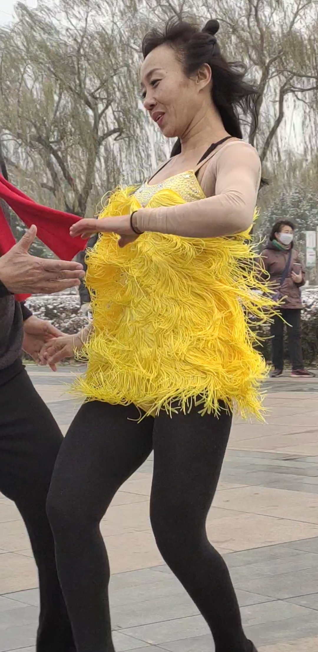 你喜欢的样子我都有#沫飞儿老师真不嫌冷