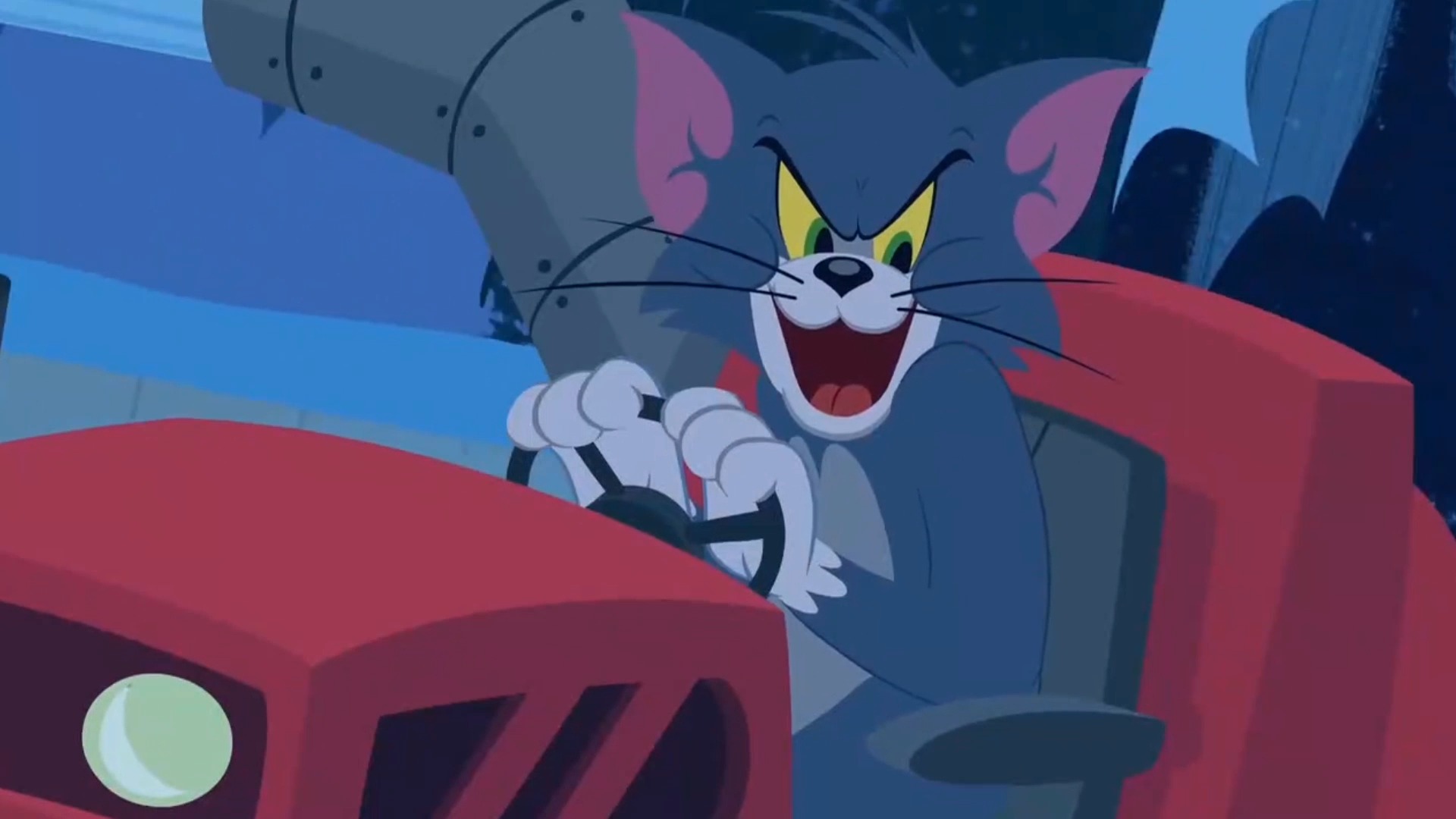 猫和老鼠#爆笑配音:杰瑞汤姆打雪仗 汤姆急眼了 把铲雪车都开出懒了