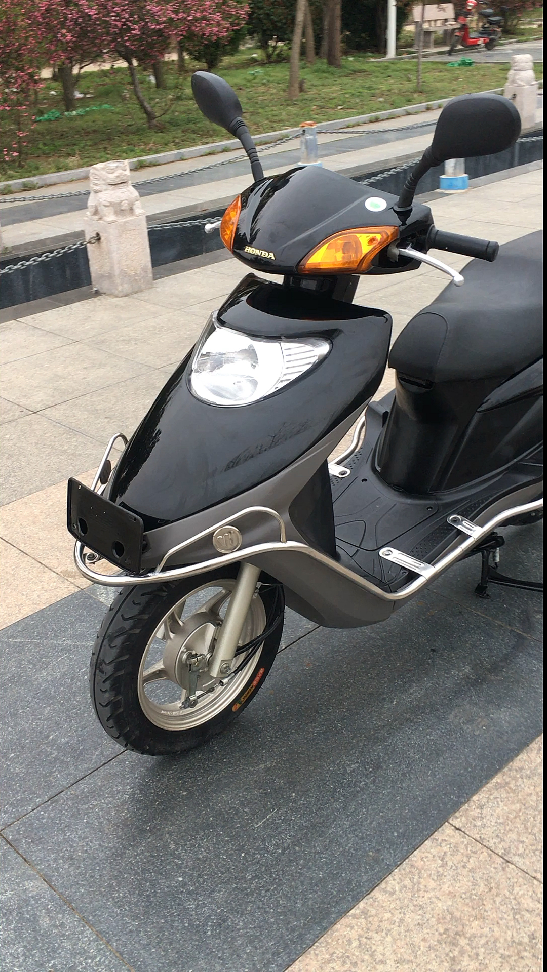 五羊本田喜俊125机器响车怠速中