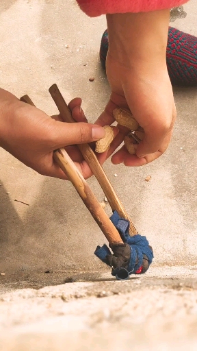 自制剥花生神器