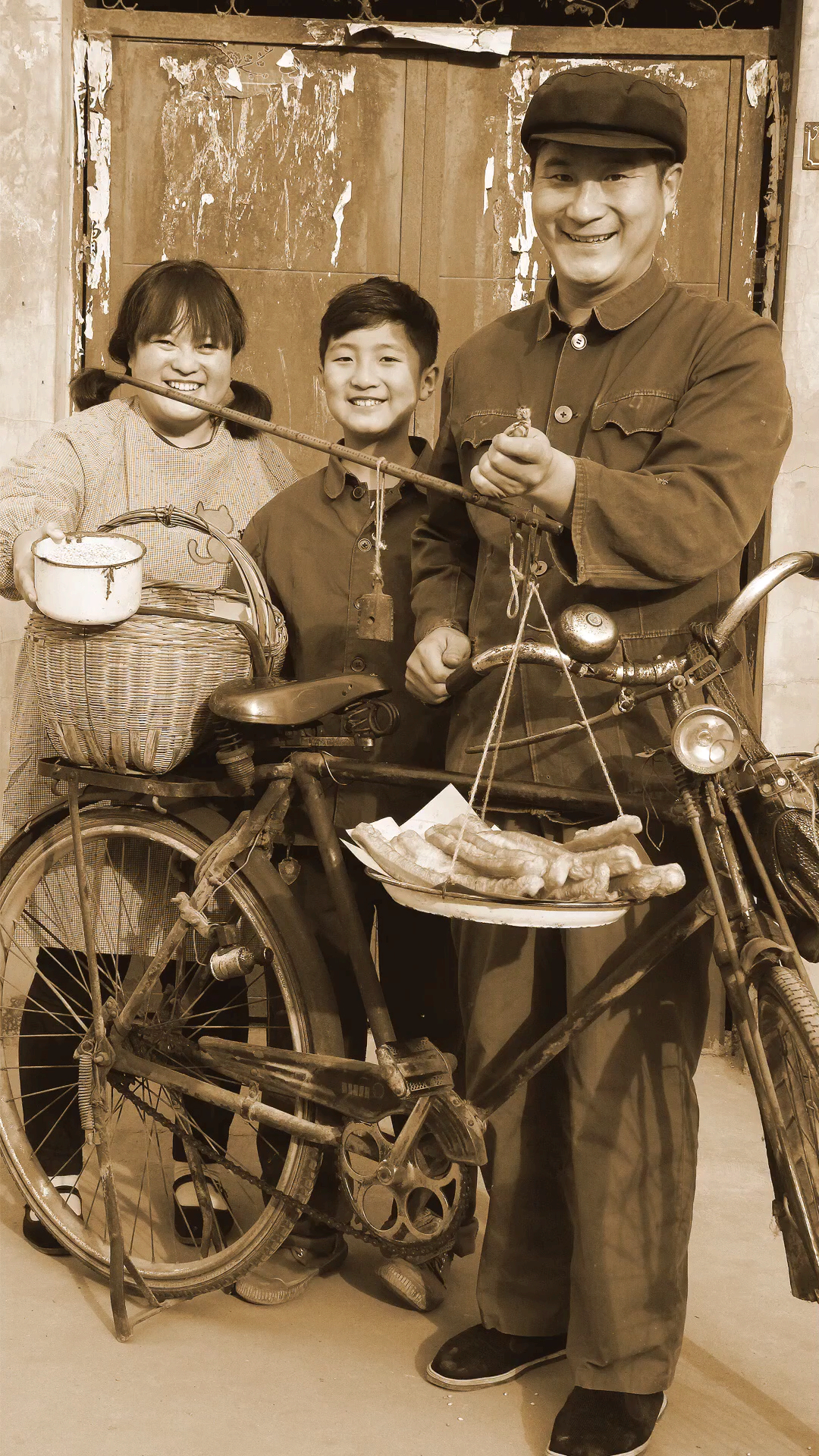 童年回忆#80.90后你还记得儿时用麦子换油条吗?经典的回忆.