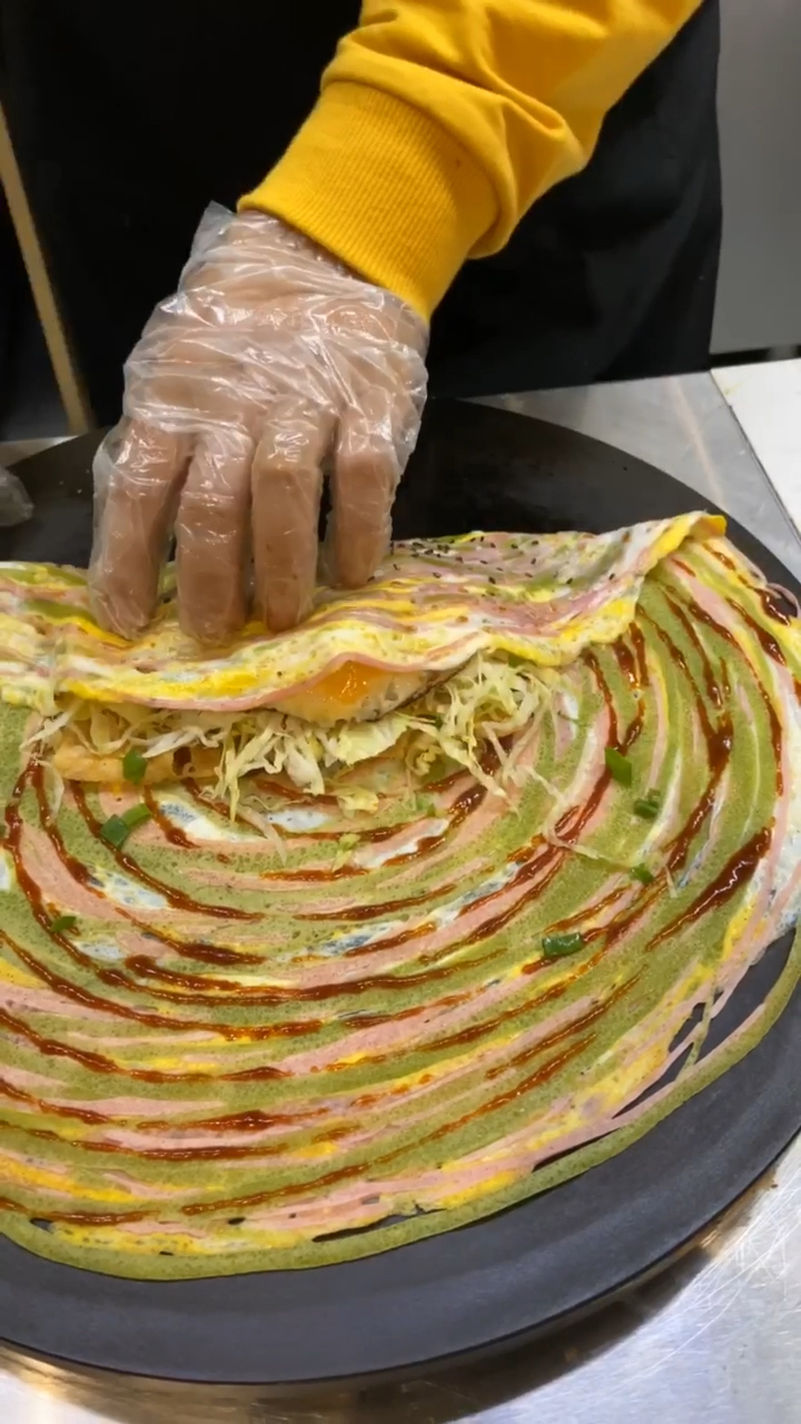 彩虹煎饼哪里有吗?