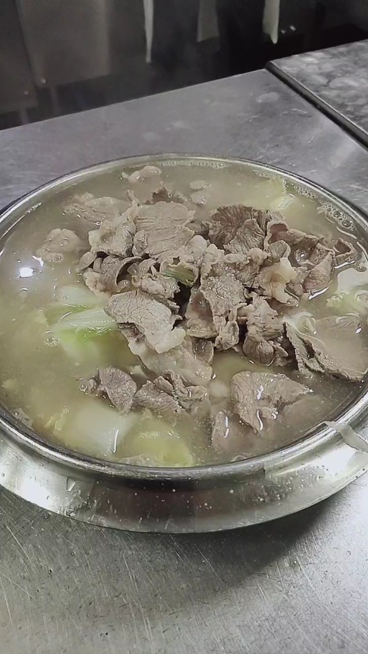 美食记#老北京水爆羊肉,先吃肉后喝汤.
