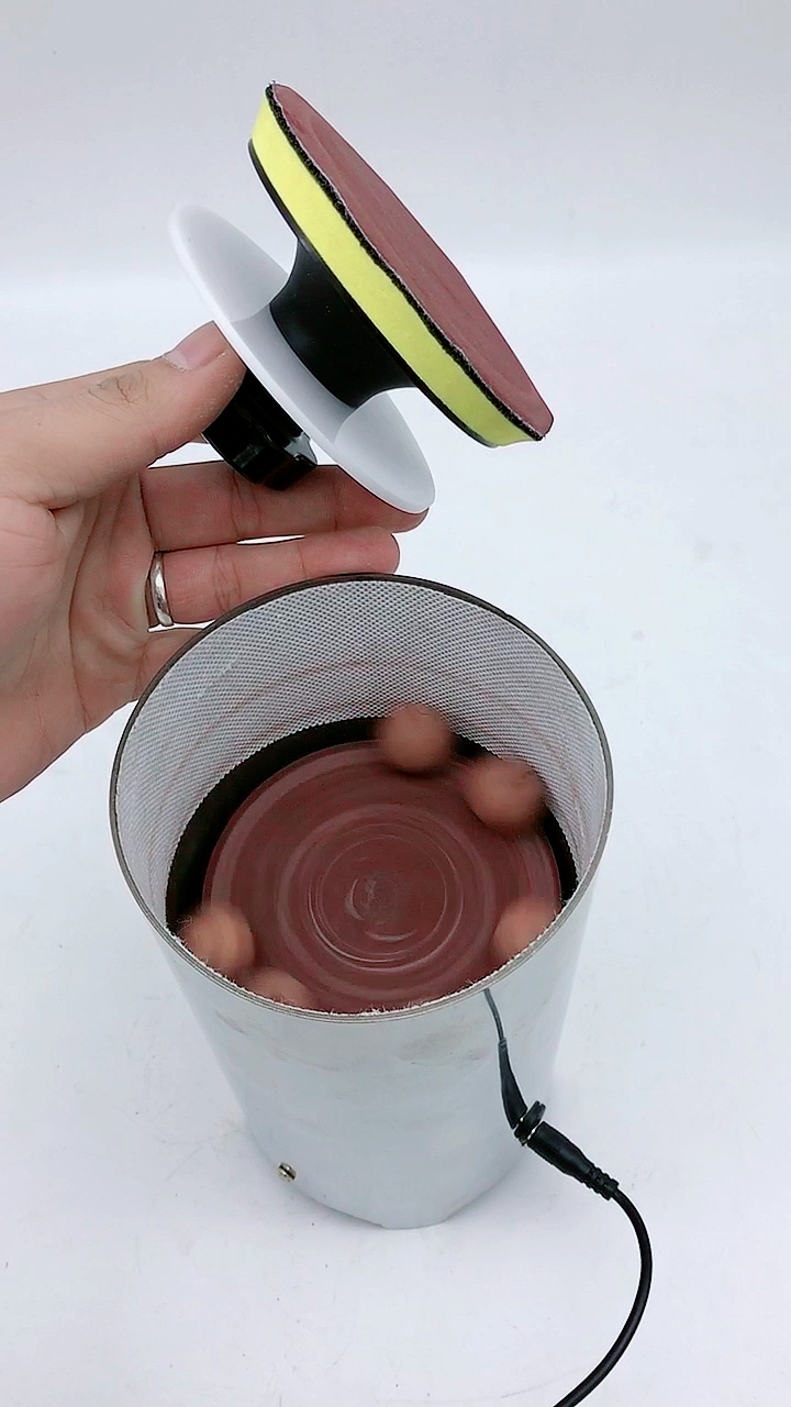 自制圆珠打磨抛光机