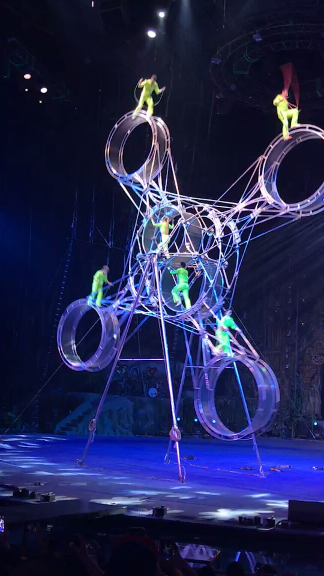 国际马戏团表演太精彩了.